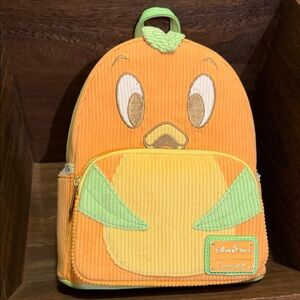 WDW Corduroy Orange Bird Loungefly Backpack - Sold Out